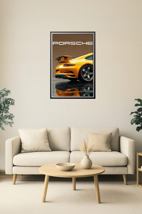 Golden Beast – Porsche 911 GT3 RS Concept Poster picture