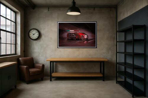 Lamborghini Temerario GT3 – 2026 Racing Poster picture