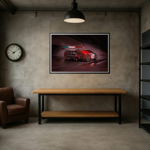 Lamborghini Temerario GT3 – 2026 Racing Poster picture