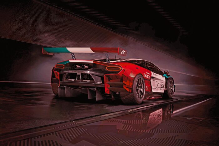 Lamborghini Temerario GT3 – 2026 Racing Poster picture
