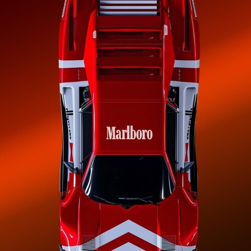 Marlboro Livery Racing Supercar Poster picture