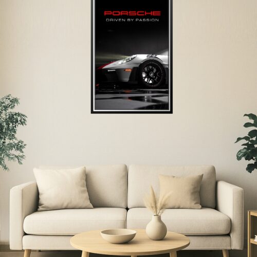 Porsche Driven by Passion Automotive Poster picture
