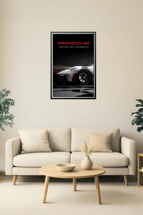 Porsche Driven by Passion Automotive Poster picture