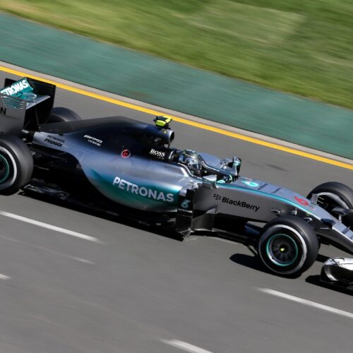 Mercedes AMG Petronas Formula 1 Car Poster – Racing Speed Wall Art picture