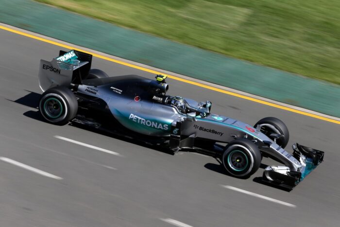 Mercedes AMG Petronas Formula 1 Car Poster – Racing Speed Wall Art picture
