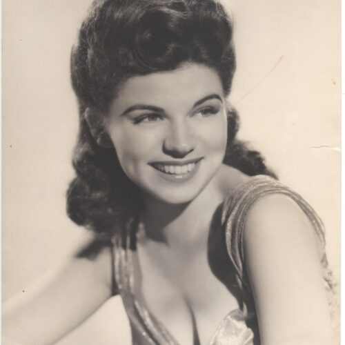 Annette Warren Vintage Glamour Portrait – Classic Hollywood Photography Art Print picture