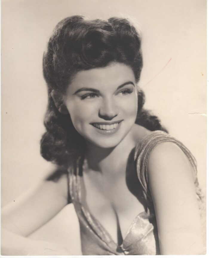 Annette Warren Vintage Glamour Portrait – Classic Hollywood Photography Art Print picture