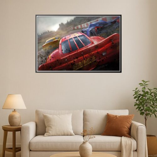 Racing Cars Poster – Speed and Adrenaline on Track | Perfect Gift picture