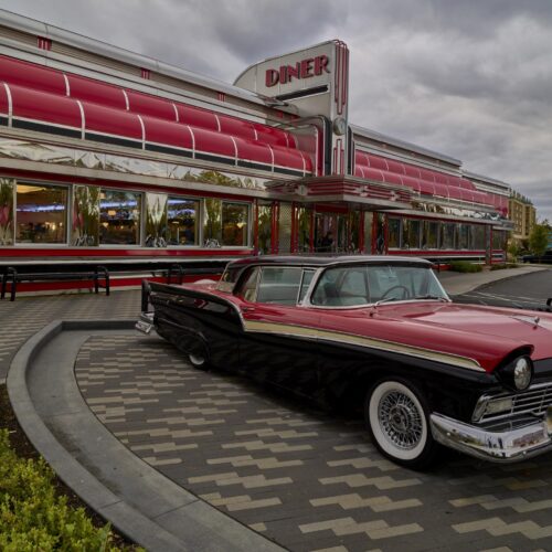 Retro Diner Nostalgia Poster – Sunliner Diner, Pigeon Forge | Great Gift picture