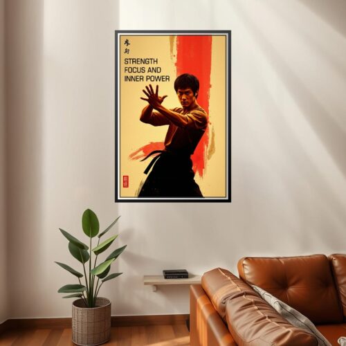 Martial Arts Poster – Strength, Focus & Inner Power | Great Gift picture