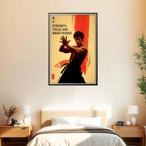 Martial Arts Poster – Strength, Focus & Inner Power | Great Gift picture