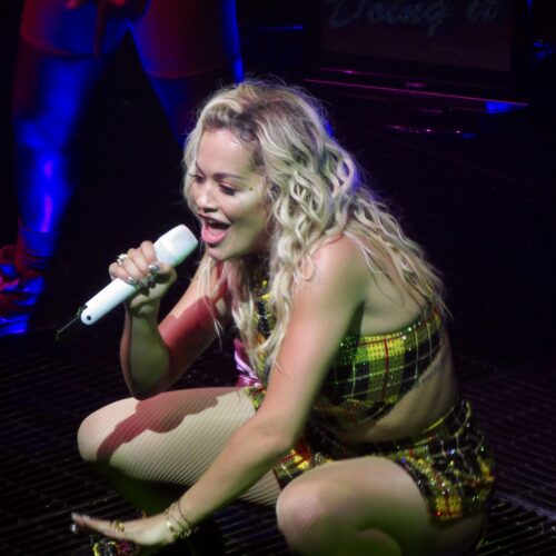 Pop Concert Rita Ora Live Poster – High-Energy Stage Moment | Great Gift picture