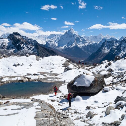 Realism Himalayan Mountains Poster – Majestic Snowy Peak Escape | Great Gift picture