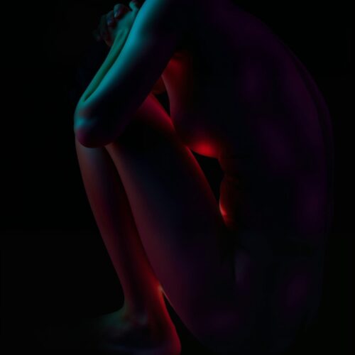 Moody Abstract Poster – Shadowed Form & Quiet Emotion | Great Gift picture